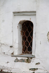 vintage Windows, Veliky Novgorod, autumn 2020