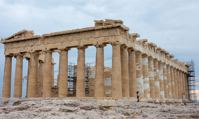 Obraz premium Travel to historical places in Greece.