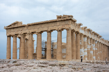 Obraz premium Travel to historical places in Greece.