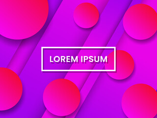 Modern colorful abstract geometric background. Vector illustration