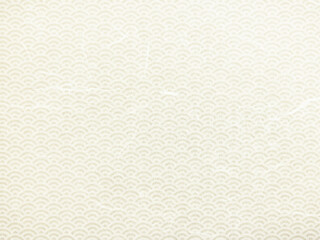 青海波模様の和紙テクスチャ背景素材