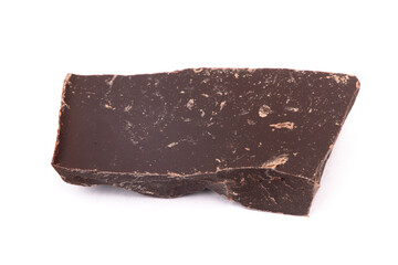 Piece of dark chocolate