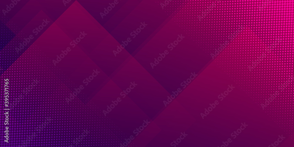 Wall mural abstract game futuristic technology presentation background with square shape. suit for social media