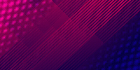 Abstract dark blue purple game technology background with geometric shape. Vector illustration design for business presentation, banner, cover, web, flyer, card, poster, game, texture, slide, magazine