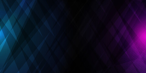 Abstract game background with blue pink light. Suit for e-sport and gaming competitiong.  © Roisa