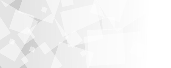 White grey gray abstract banner background