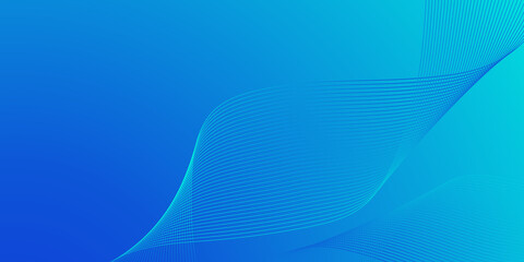 Blue abstract wave background. Suit for social media post stories and presentation template.