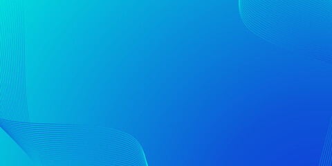 Blue abstract background with curve wave line. Vector illustration design for business presentation, banner, cover, web, flyer, card, poster, game, texture, slide, magazine, and powerpoint. 