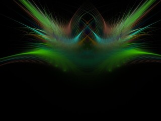 Imaginatory fractal background Image