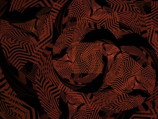 Imaginatory fractal background Image