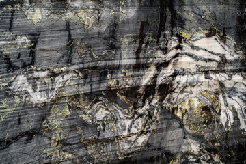 Dark marble stone raw texture. Abstract background