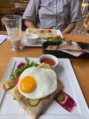 breakfast on the table