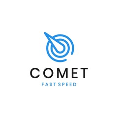 Comet Logo Design Template