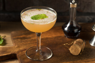 Boozy Refreshing Old Cuban Cocktail