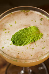 Boozy Refreshing Old Cuban Cocktail