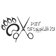 Grooming and care of the pets symbol for Business