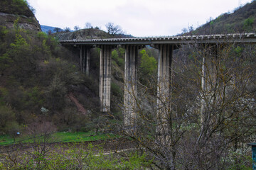 bridge in the mountains
