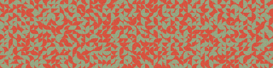 Abstract Geometric Pattern generative computational art illustration