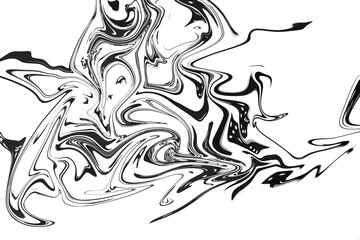 Black dominoes standing on isolated white background