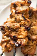 Homemade Grilled Chicken Kebabs