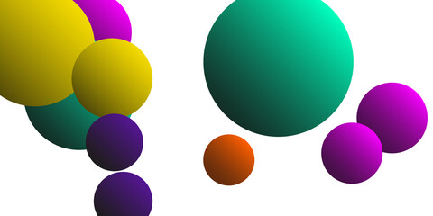 Ball shape gradients. 