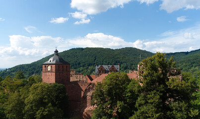 Fototapeta na wymiar Heidelberg in Germany. View of the city. 