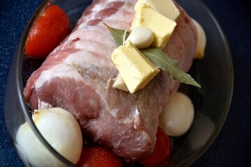 Rôti de porc à cuire au four