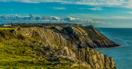 Rock Formation South Gower, Wales, UK