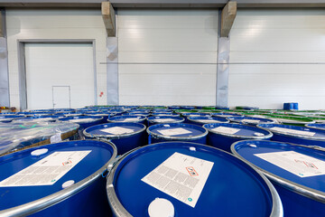 safe storage and disposal of toxic substances and waste from a modern plant