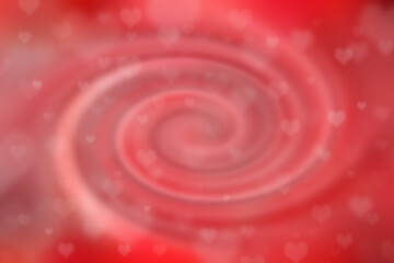 Red abstract background with heart shape texture for valentine and christmas