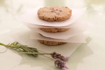Lavender Cookies