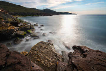 Coastline along Bouddi National Park on the NSW Central Coast