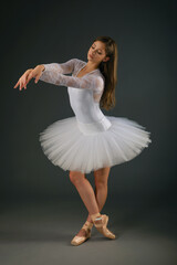 Beautiful young ballerina