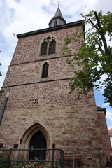 Turm der früheren Pfarrkirche St. Martin