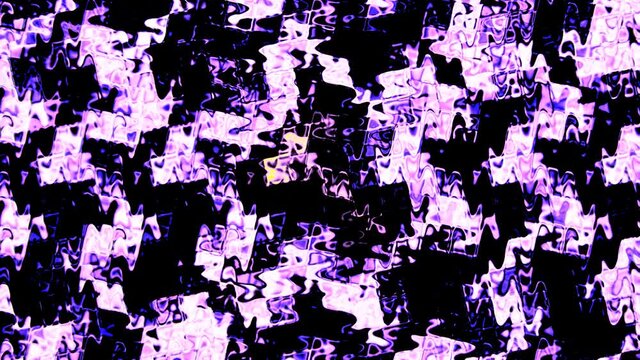 Moving Over Abstract Ice Cubes Digital Boxes Square Cuts