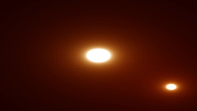 Sirius Abstract Orbiting Binary Star Solar System Orbit