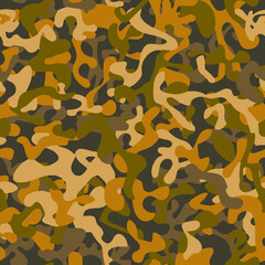 Full seamless abstract military camouflage skin pattern vector for decor and textile. Army masking design for hunting textile fabric printing and wallpaper. Design for fashion and home design.