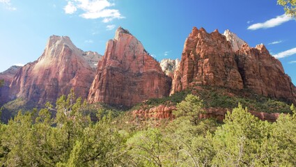 Court of the Patriarchs in Zion National Park