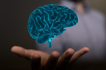 brain intelligence ai digtal 3d artificial intelligence