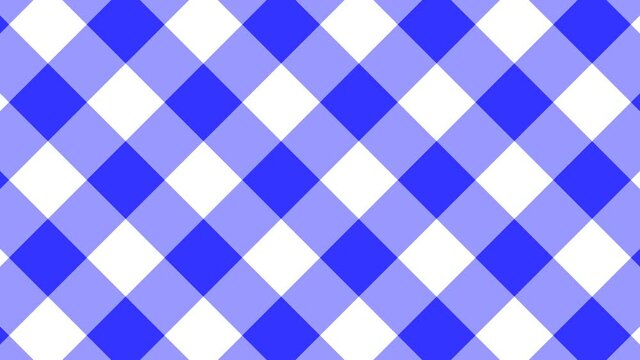 Gingham Fabrc Blue Check Cloth Pattern
