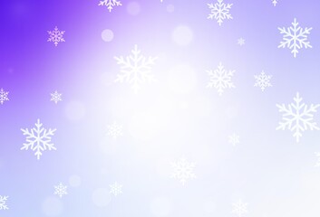 Light Purple vector layout in New Year style.