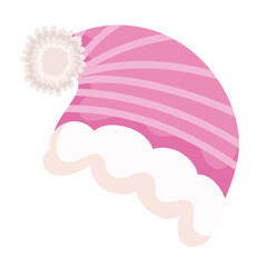 winter hat warm clothes icon design