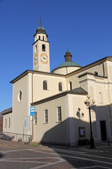 Fototapeta na wymiar il santuario della Madonna di Pinè a Montagnaga; Trentino