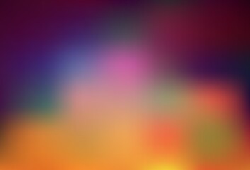 Light Pink, Yellow vector abstract blurred background.