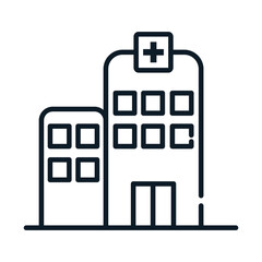 health medical hospital line icon