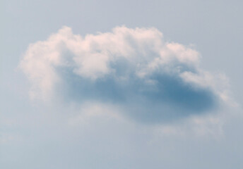 blue sky with cloud
