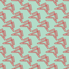 Abstract triangle seamless pattern. Colorful geometry for different design textile and other