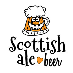 Hand-drawn lettering 