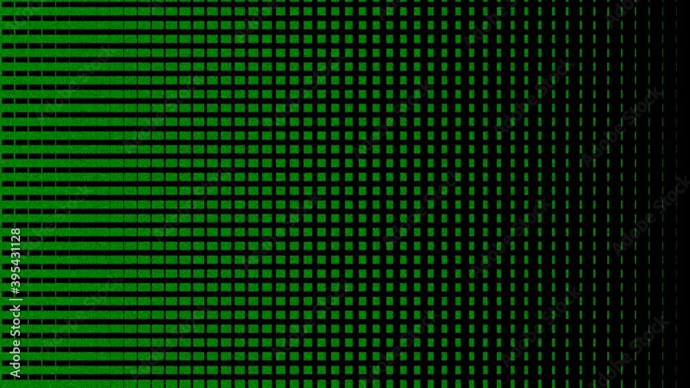 Wall mural transition box grid wipe array