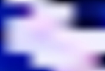 Dark Pink, Blue vector blurred pattern.